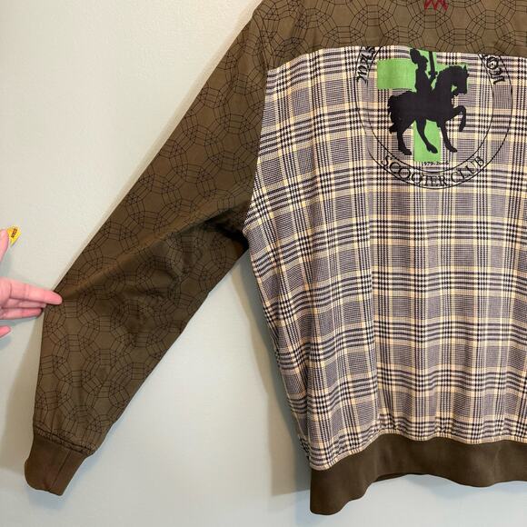 Massive Revolution Jacket Men 3X Green Plaid Reversible Full Zip Pockets Outdoor - Picture 11 of 16